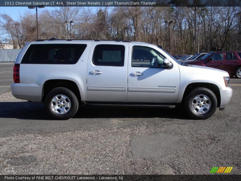  2011 Suburban LT 4x4 Sheer Silver Metallic