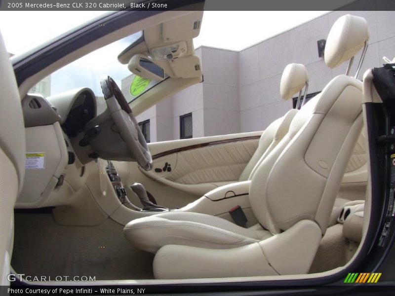  2005 CLK 320 Cabriolet Stone Interior