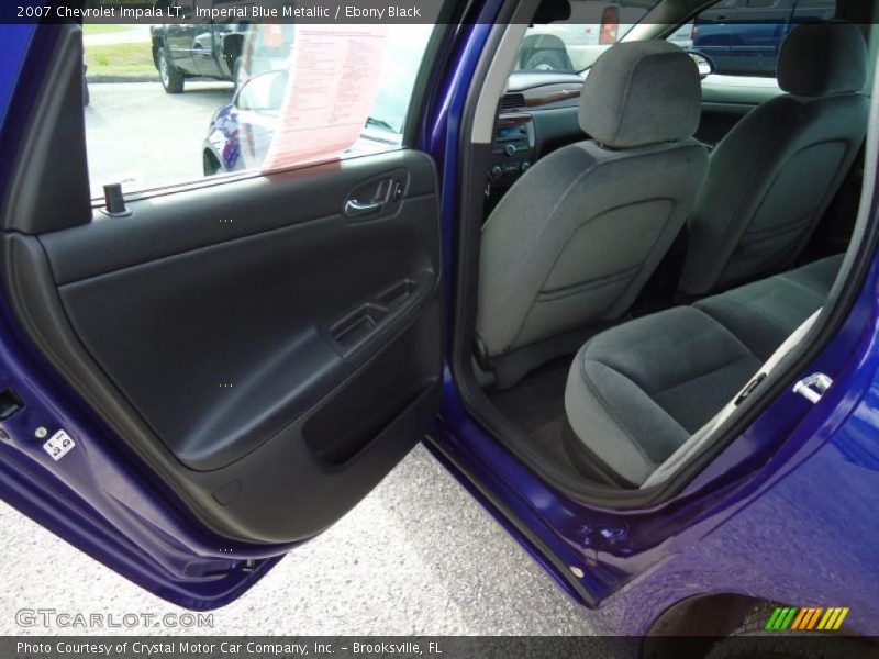 Imperial Blue Metallic / Ebony Black 2007 Chevrolet Impala LT