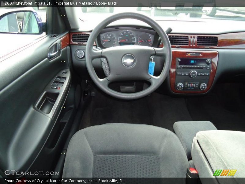 Imperial Blue Metallic / Ebony Black 2007 Chevrolet Impala LT