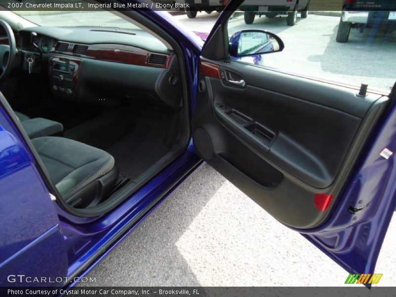 Imperial Blue Metallic / Ebony Black 2007 Chevrolet Impala LT
