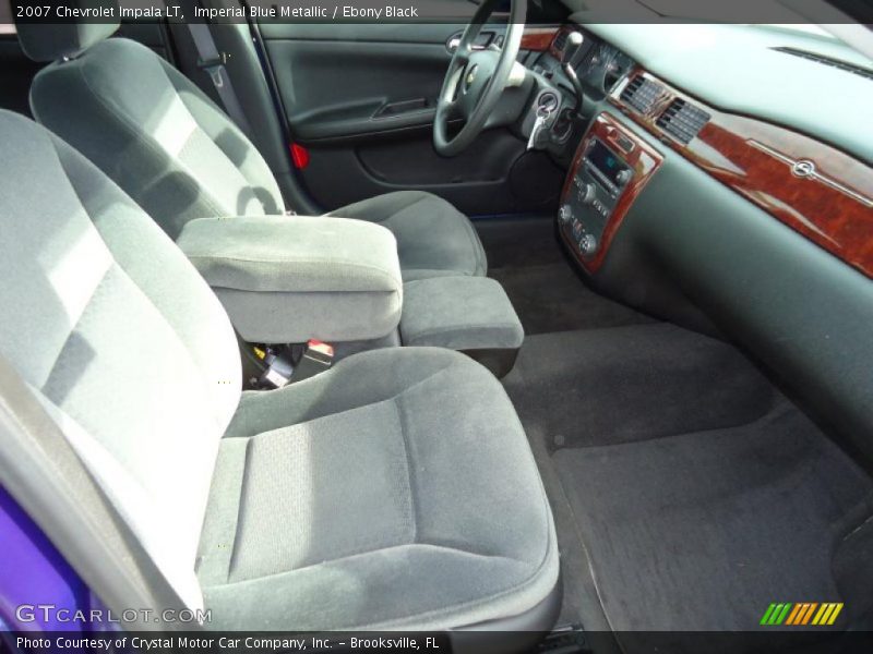 Imperial Blue Metallic / Ebony Black 2007 Chevrolet Impala LT