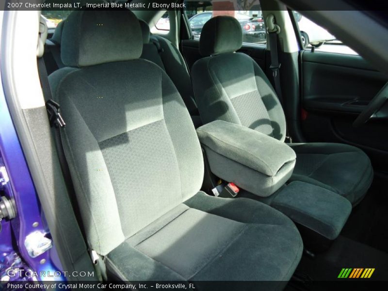 Imperial Blue Metallic / Ebony Black 2007 Chevrolet Impala LT