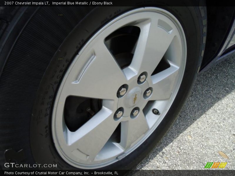 Imperial Blue Metallic / Ebony Black 2007 Chevrolet Impala LT