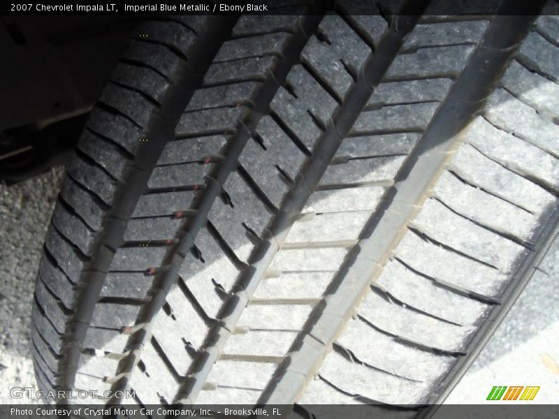 Imperial Blue Metallic / Ebony Black 2007 Chevrolet Impala LT