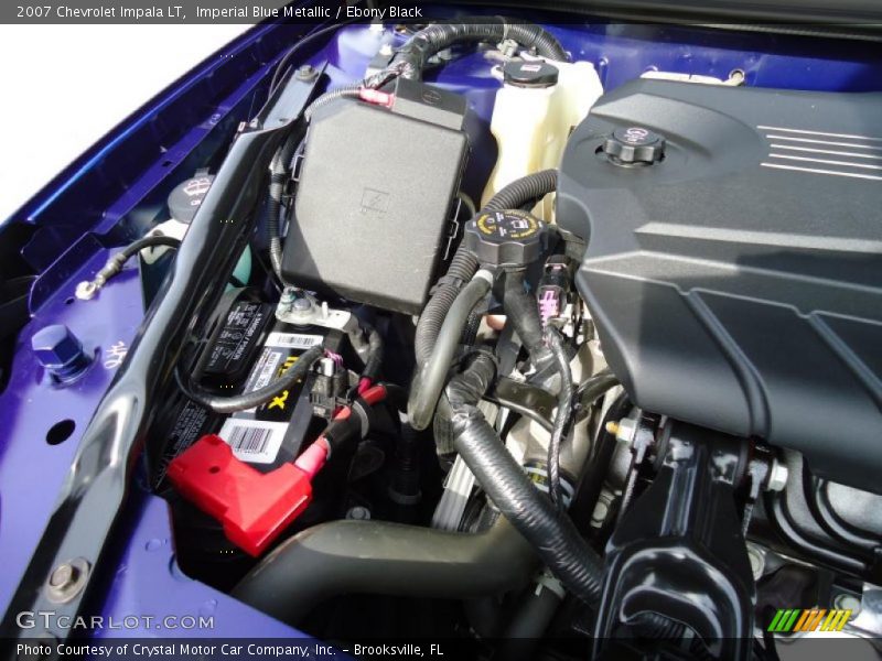 Imperial Blue Metallic / Ebony Black 2007 Chevrolet Impala LT