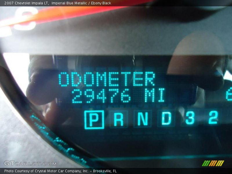 Imperial Blue Metallic / Ebony Black 2007 Chevrolet Impala LT