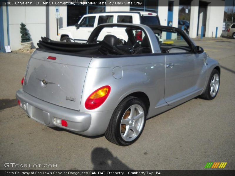 Bright Silver Metallic / Dark Slate Gray 2005 Chrysler PT Cruiser GT Convertible