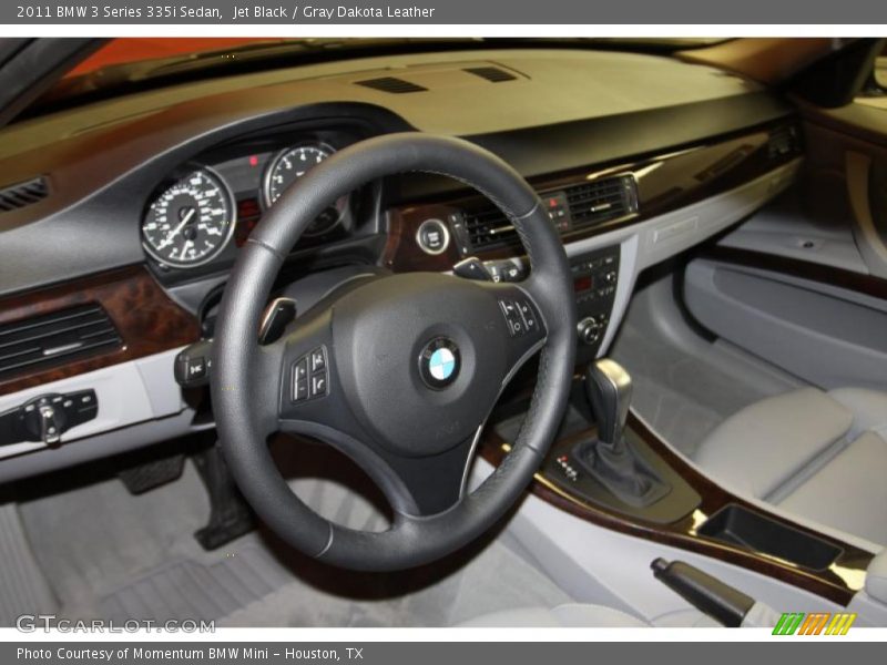 2011 3 Series 335i Sedan Gray Dakota Leather Interior
