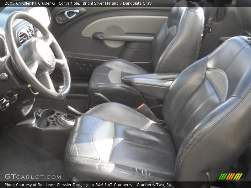 Bright Silver Metallic / Dark Slate Gray 2005 Chrysler PT Cruiser GT Convertible