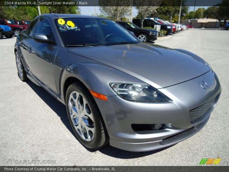 Sunlight Silver Metallic / Black 2004 Mazda RX-8