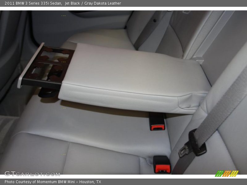 Jet Black / Gray Dakota Leather 2011 BMW 3 Series 335i Sedan