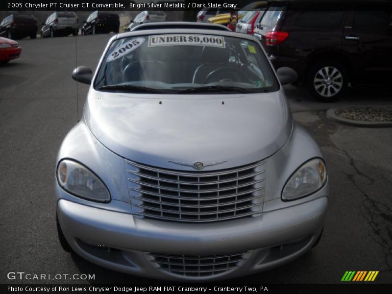 Bright Silver Metallic / Dark Slate Gray 2005 Chrysler PT Cruiser GT Convertible