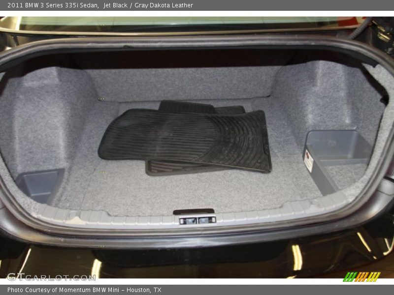  2011 3 Series 335i Sedan Trunk