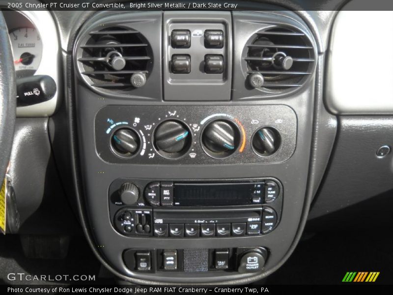 Bright Silver Metallic / Dark Slate Gray 2005 Chrysler PT Cruiser GT Convertible