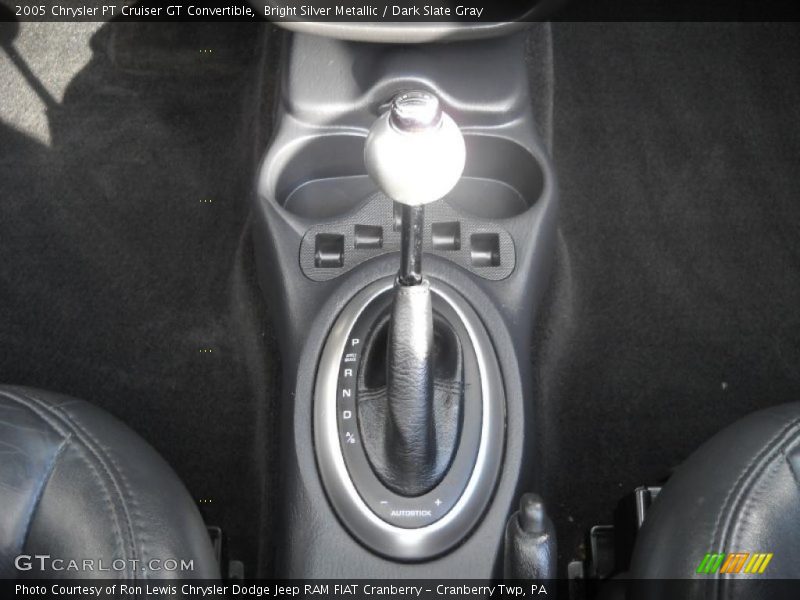 Bright Silver Metallic / Dark Slate Gray 2005 Chrysler PT Cruiser GT Convertible