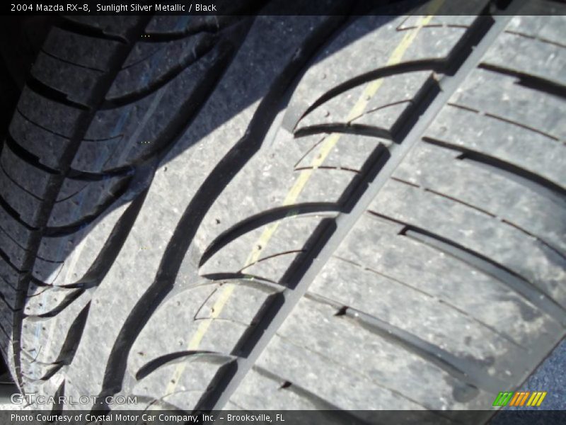 Sunlight Silver Metallic / Black 2004 Mazda RX-8
