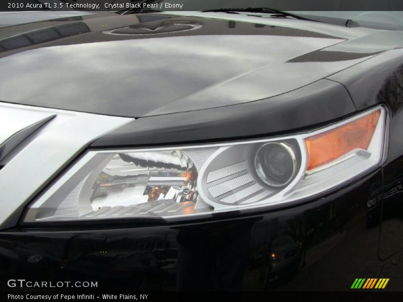 Crystal Black Pearl / Ebony 2010 Acura TL 3.5 Technology
