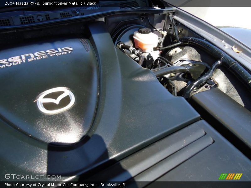Sunlight Silver Metallic / Black 2004 Mazda RX-8
