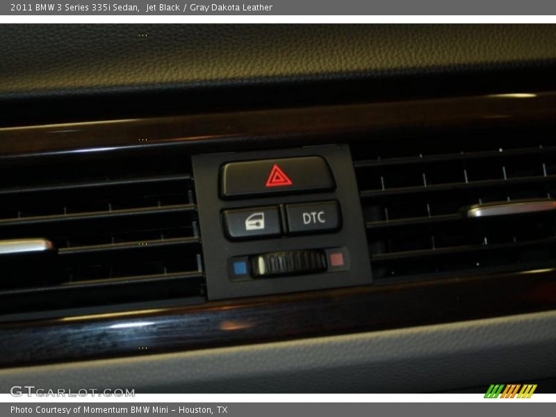 Jet Black / Gray Dakota Leather 2011 BMW 3 Series 335i Sedan