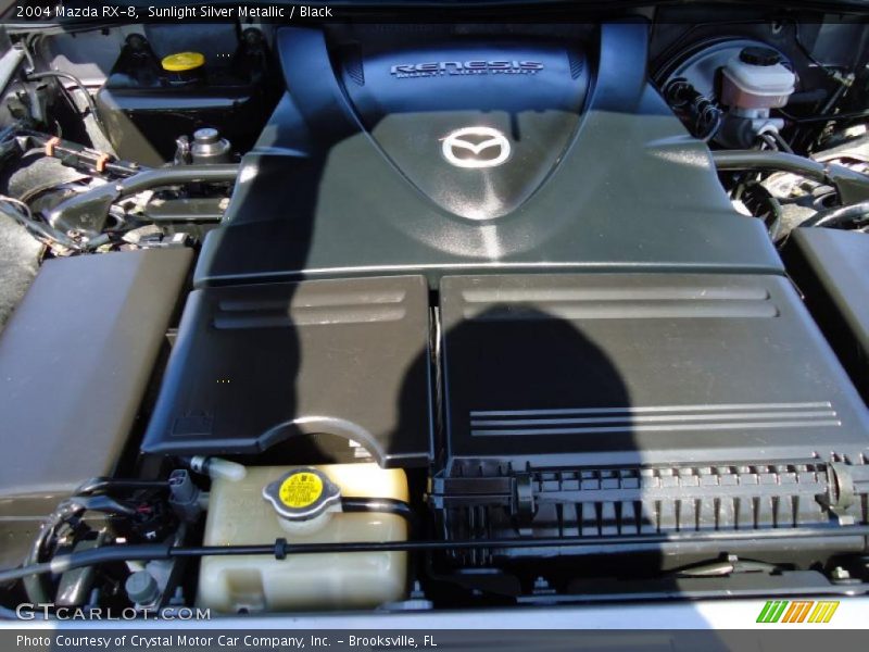 Sunlight Silver Metallic / Black 2004 Mazda RX-8