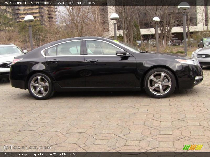Crystal Black Pearl / Ebony 2010 Acura TL 3.5 Technology