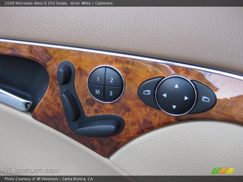 Arctic White / Cashmere 2008 Mercedes-Benz E 350 Sedan