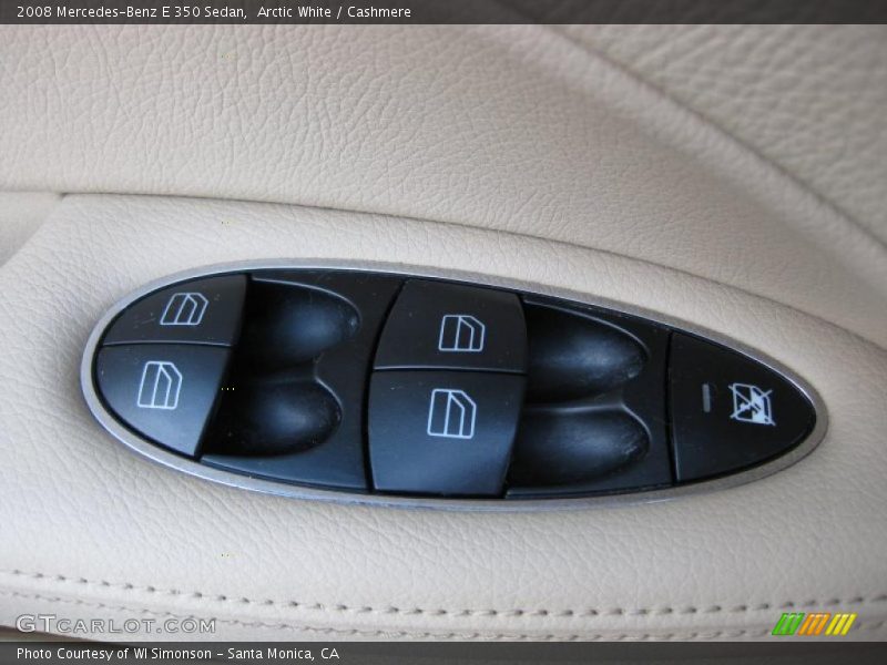 Arctic White / Cashmere 2008 Mercedes-Benz E 350 Sedan
