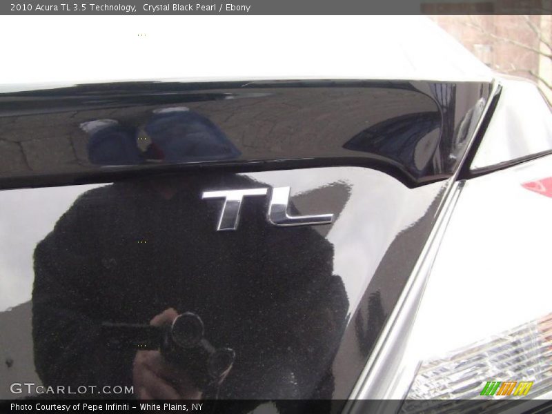 Crystal Black Pearl / Ebony 2010 Acura TL 3.5 Technology