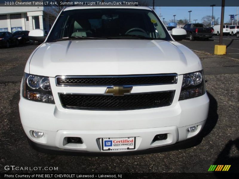 Summit White / Light Titanium/Dark Titanium 2010 Chevrolet Tahoe LT 4x4