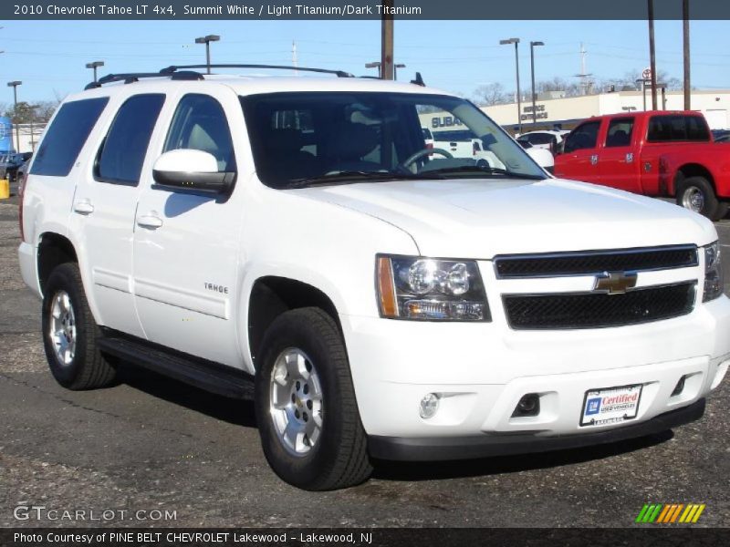 Summit White / Light Titanium/Dark Titanium 2010 Chevrolet Tahoe LT 4x4