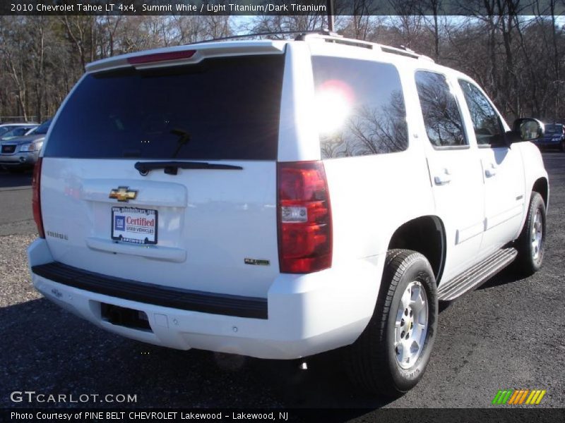 Summit White / Light Titanium/Dark Titanium 2010 Chevrolet Tahoe LT 4x4