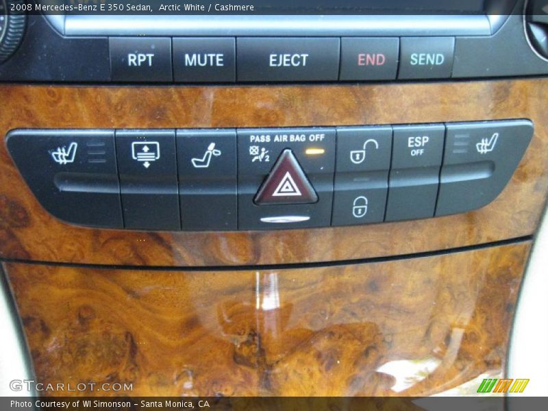 Arctic White / Cashmere 2008 Mercedes-Benz E 350 Sedan