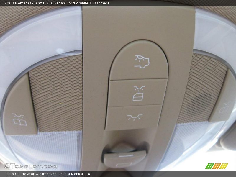 Arctic White / Cashmere 2008 Mercedes-Benz E 350 Sedan
