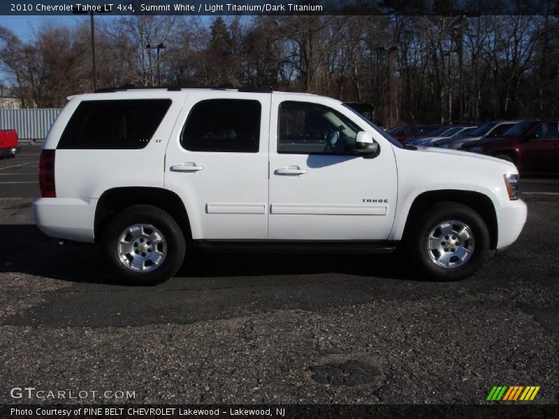 Summit White / Light Titanium/Dark Titanium 2010 Chevrolet Tahoe LT 4x4