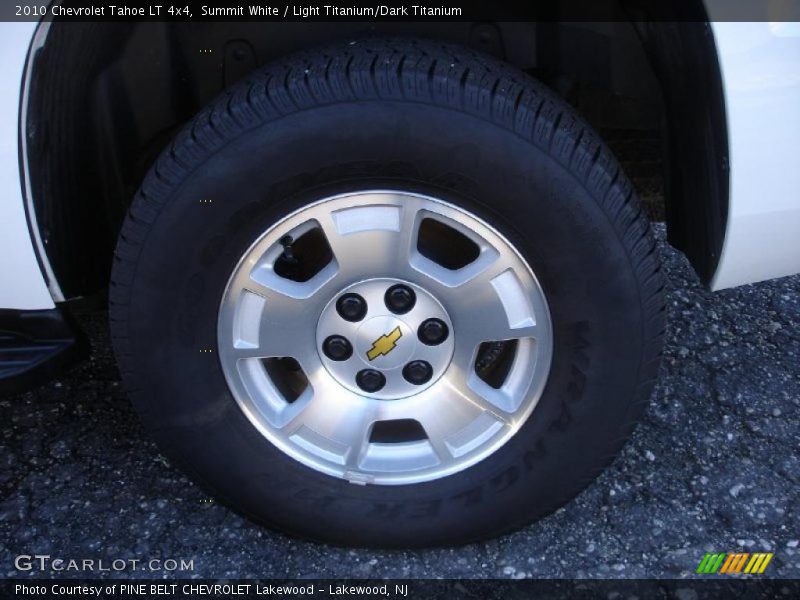 Summit White / Light Titanium/Dark Titanium 2010 Chevrolet Tahoe LT 4x4