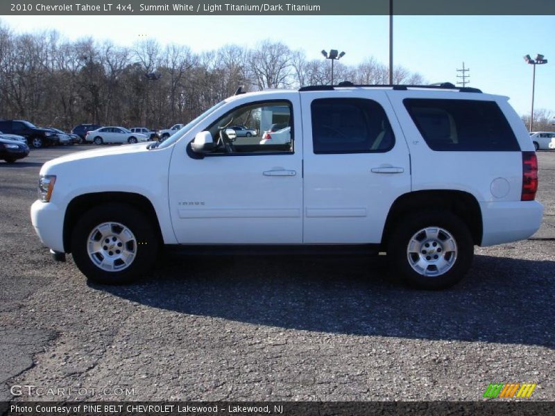Summit White / Light Titanium/Dark Titanium 2010 Chevrolet Tahoe LT 4x4