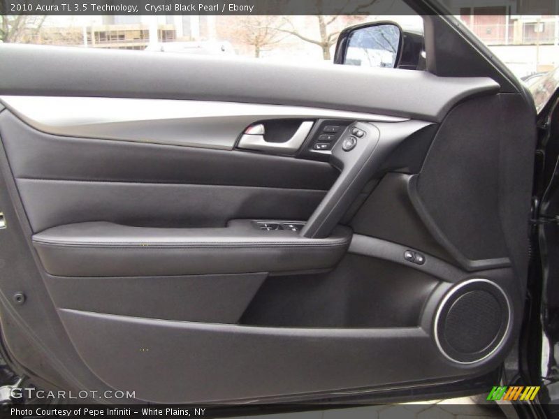 Crystal Black Pearl / Ebony 2010 Acura TL 3.5 Technology