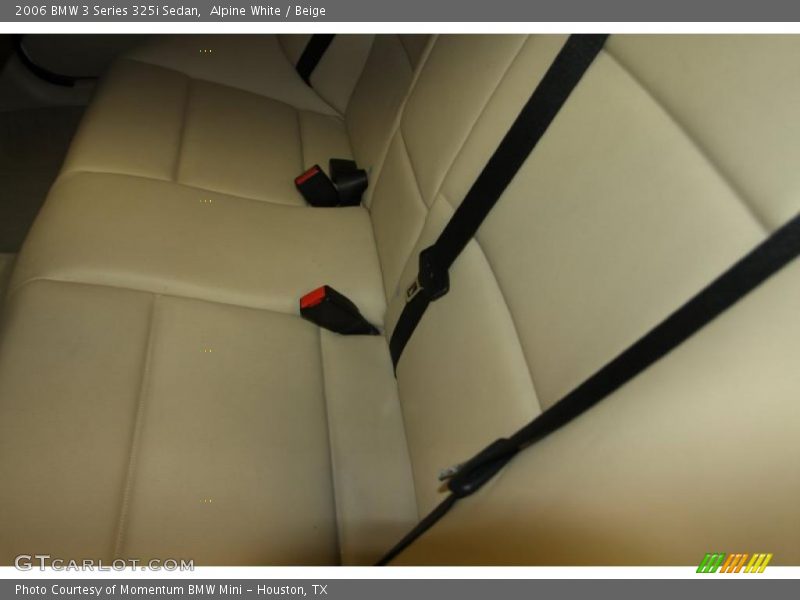 Alpine White / Beige 2006 BMW 3 Series 325i Sedan