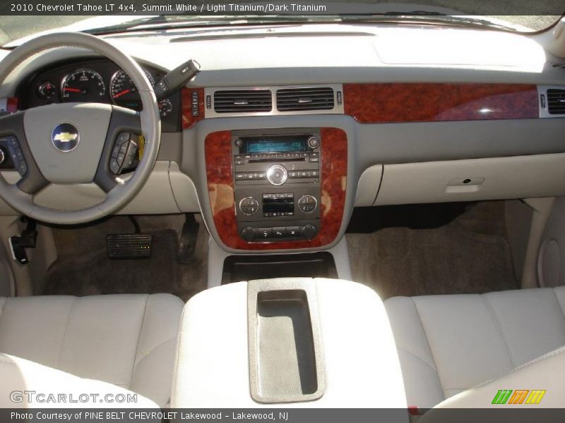 Summit White / Light Titanium/Dark Titanium 2010 Chevrolet Tahoe LT 4x4