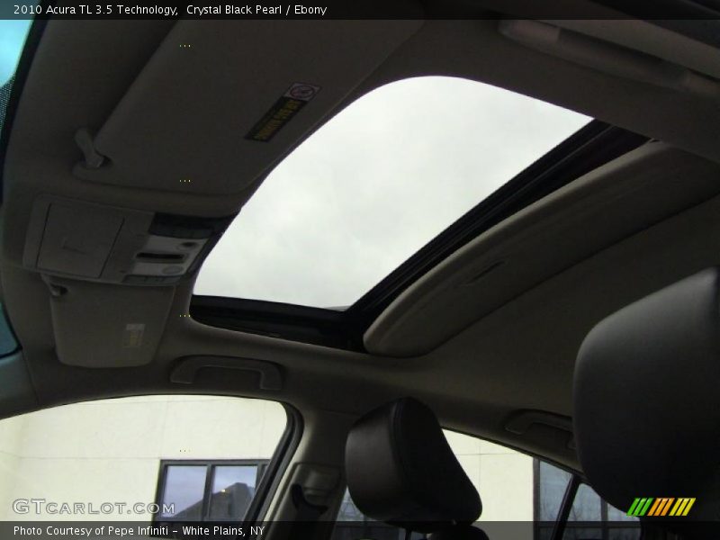 Crystal Black Pearl / Ebony 2010 Acura TL 3.5 Technology