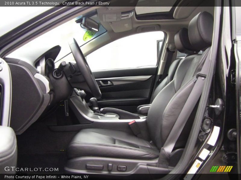 Crystal Black Pearl / Ebony 2010 Acura TL 3.5 Technology