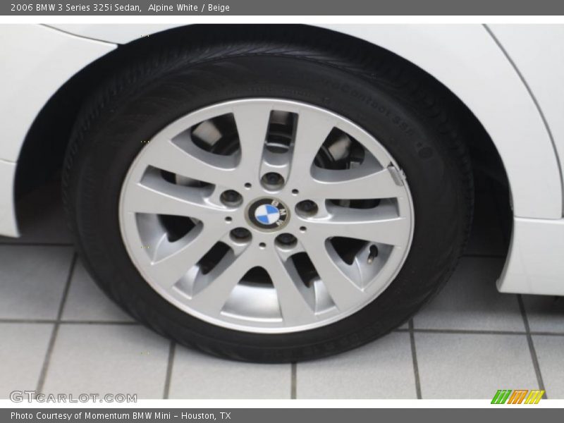 Alpine White / Beige 2006 BMW 3 Series 325i Sedan