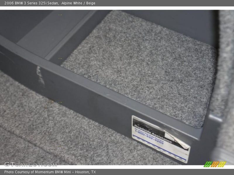 Alpine White / Beige 2006 BMW 3 Series 325i Sedan