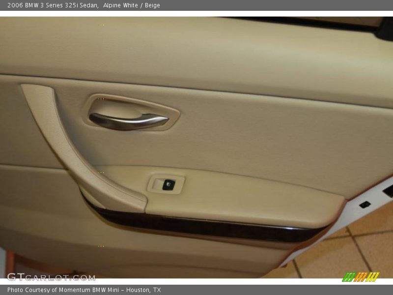 Alpine White / Beige 2006 BMW 3 Series 325i Sedan