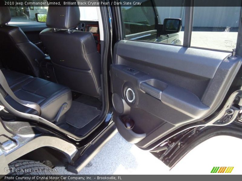 Brilliant Black Crystal Pearl / Dark Slate Gray 2010 Jeep Commander Limited