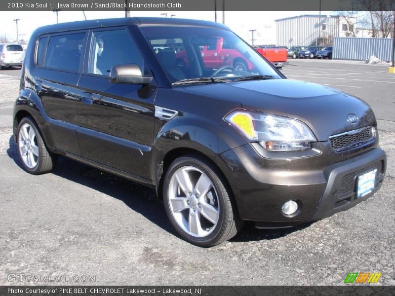 Java Brown / Sand/Black Houndstooth Cloth 2010 Kia Soul !