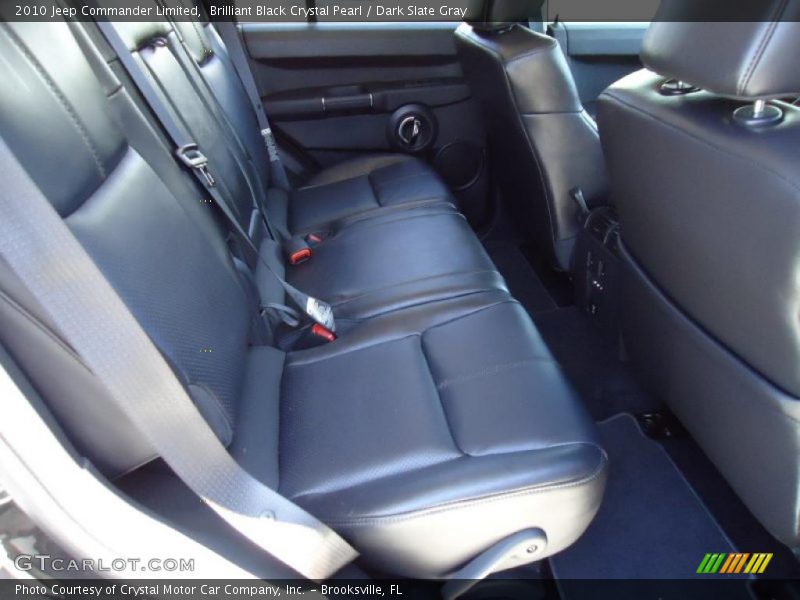 Brilliant Black Crystal Pearl / Dark Slate Gray 2010 Jeep Commander Limited