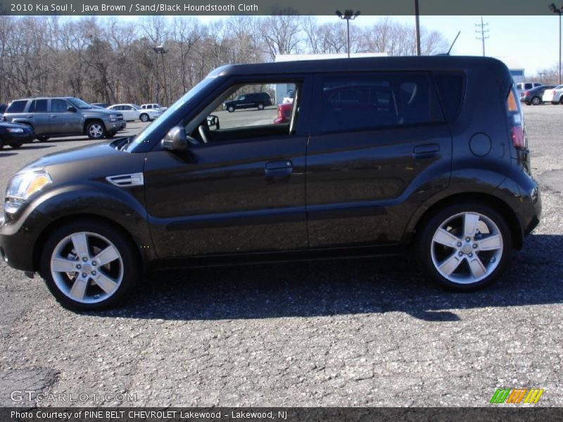 Java Brown / Sand/Black Houndstooth Cloth 2010 Kia Soul !