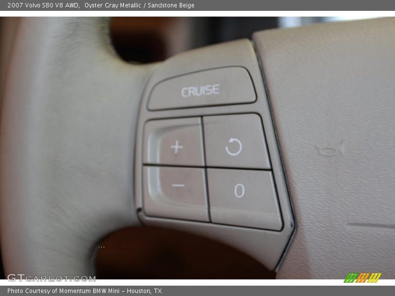 Controls of 2007 S80 V8 AWD